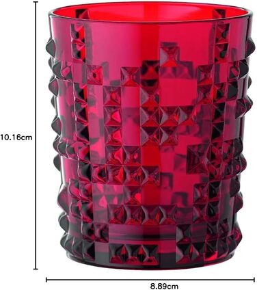 Набір склянок для віскі Nachtmann Punk (4 шт.), кришталеве скло, 348 мл, 0099503-0