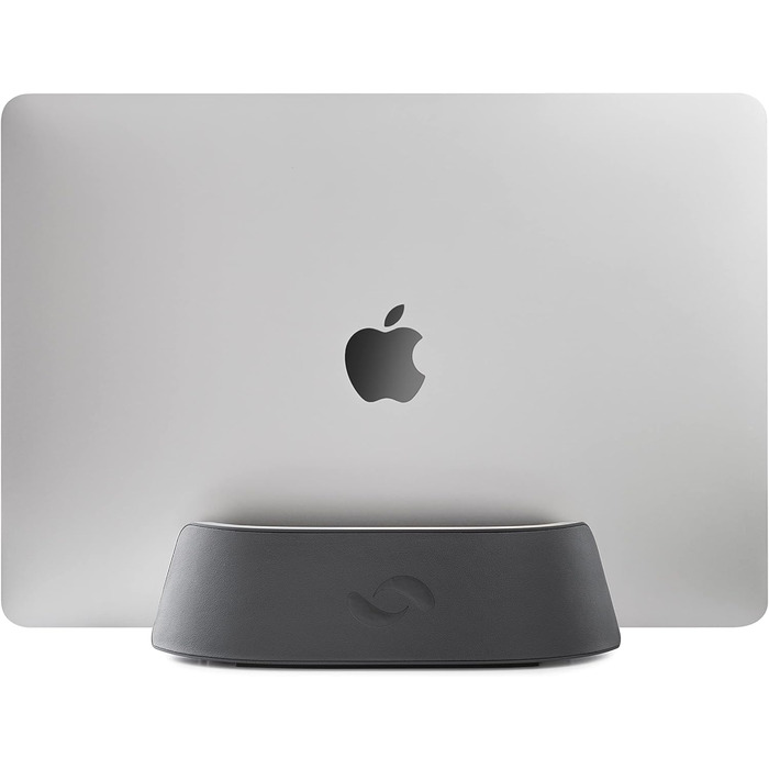 HumanCentric Adjustable Laptop Stand & Dock - Leather - for MacBook Pro & Laptops (0.5-1.5