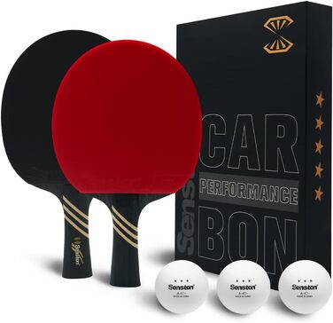 Набір тенісних метеликів Senston Professional з карбоном для змагань, професійний рівень, чудова контроль
