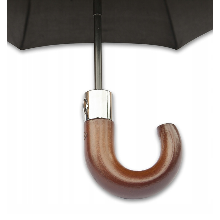 Чоловіча автоматична складана парасолька F.P.Parasol MP330 з чохлом, чорна