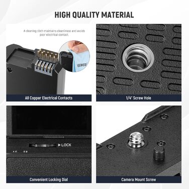 Акумуляторний руків'я Neewer MB-N11 для Nikon Z6 II та Z7 II з 2 акумуляторами EN-EL15c 2400mAh та USB-зарядним пристроєм