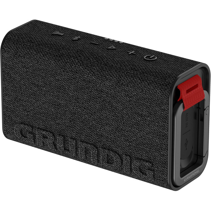 Портативна Bluetooth колонка Grundig GBT Black - Soundbox з басами, 20 Вт, водонепроникна, Powerbank, до 20 метрів дії, 20+ годин роботи, Xplore 8 Вт