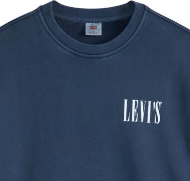 Чоловічий худі-світшот Levi's, розмір XL, сірий (Open Finish)