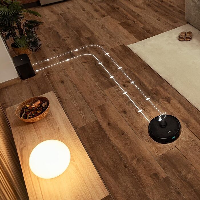 Робот-пилосос та робот-мийник Cecotec Conga Y50 X-Treme з автопорожненням. Лазерна навігація, потужність всмоктування 5000Pa, база з баком 3л, мультифункціональна щітка, керування через додаток