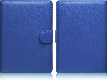 Чохол для електронного читача 6-7 дюймів: Pocketbook, Tolino, Sony, Kindle, Kobo. Захисний чохол з екошкіри, зелений (блакитний)