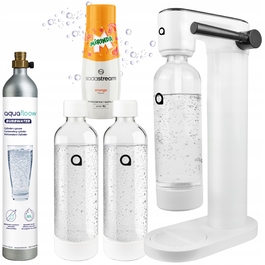 Сифон для газування води AquaFloow (сумісний з SodaStream) + пляшка для води
