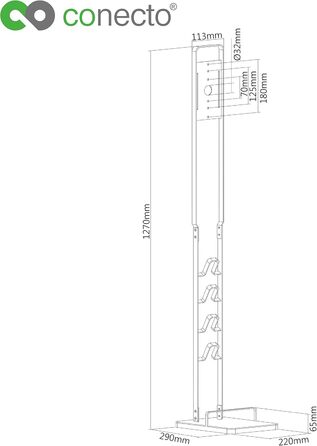 Універсальний тримач для пилососів Dyson V11, V8, V7, V15, V12, V10 - настінна підставка, аксесуари, білий (чорний)