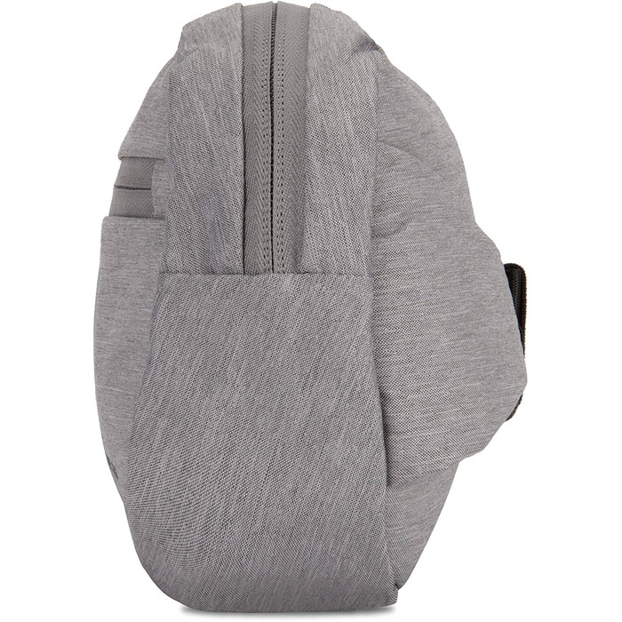 Поясна сумка Travelon World Travel Essentials для дорослих, сіра в меланжеву клітинку