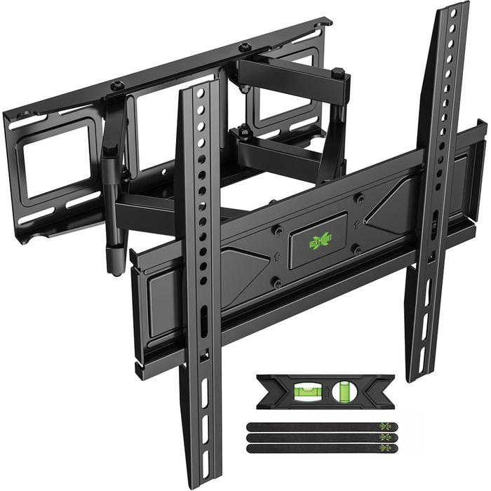 Кріплення для телевізора USX-MOUNT на стіну, поворотне та нахильне, для LED, OLED, Plasma телевізорів (32-70 дюймів), універсальне, з подвійним кріпленням, VESA до 400x400 мм, до 45 кг
