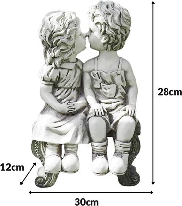 Garden Mile®, Garden Sculptures, Stone Effect, Artificial Resin, Garden Decoration, Stone Statues, Courtyard, Decoration, Gnomes