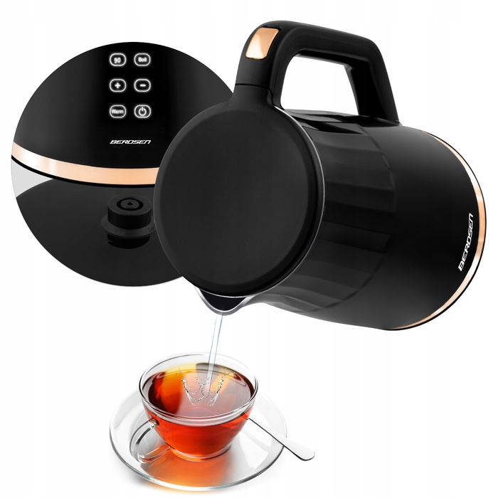 Електричний чайник Berdsen BD-706 2200Вт 1,7л, BPA Free, сенсорне керування та регулювання температури