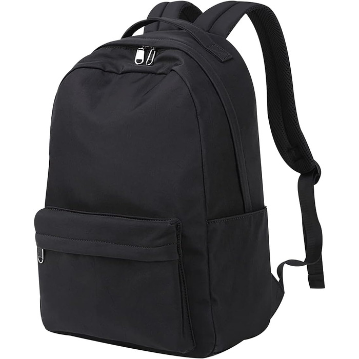 Стильний рюкзак для дівчат, підлітків та жінок - рюкзак для школи, університету та народної школи - водонепроникний рюкзак-daypack - милий шкільний рюкзак (Чорний, 30*14*42см)