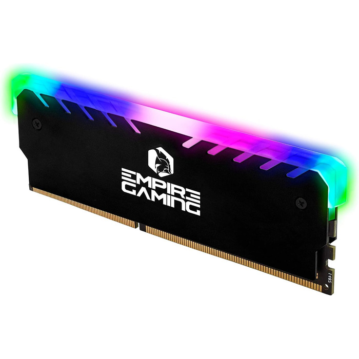 Кулер для ПК Empire Gaming Guardian з RGB підсвічуванням - тиха охолодження для процесора Intel та AMD