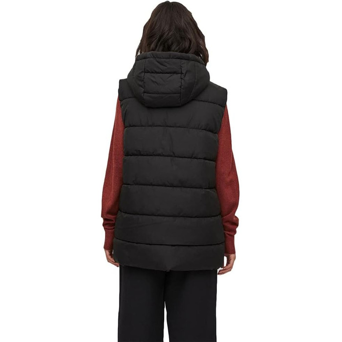 Жилет VILA Vitate S/L з наповнювачем, чорний (Black)