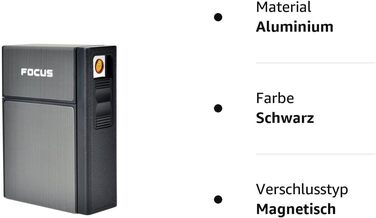 Алюмінієве 2-в-1 етикетниця з запальничкою, електронна, елегантний дизайн