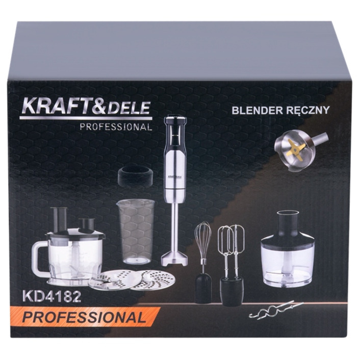 Блендер Kraft&Dele KD4182 1500 Вт з набором аксесуарів