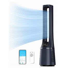 Колонний вентилятор-очисник повітря 2 в 1 Midea MFP-120i (BL) з HEPA-фільтром H13