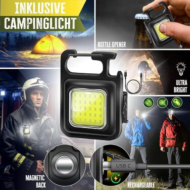 Кресlo для кемпінгу KESSER® розкладне, до 160 кг | Зручне рибальське крісло з підлокітниками, кишенею для напоїв та світлом | Чорний колір