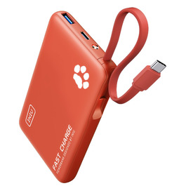 Power Bank INIU 10000mAh 20W з USB-C, PD3.0 QC4.0 для iPhone, Samsung, iPad (Orange)