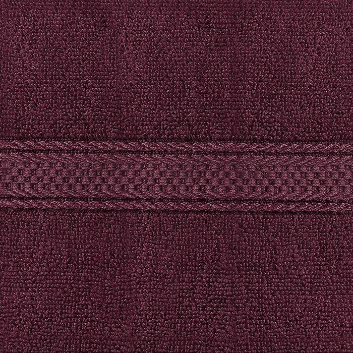 Набір рушників для рук Utopia Towels з 100% бавовни, 41x71 см, 6 шт, бордовий — м'які та гігроскопічні