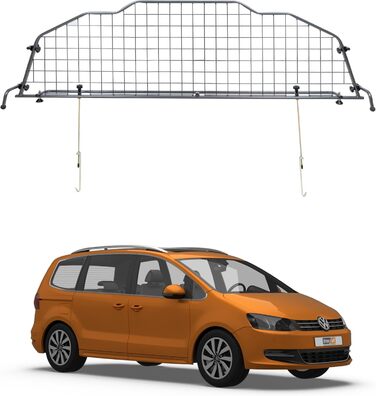 Сітка для собак Travall Volkswagen Sharan та SEAT Alhambra (2010-тепер) TDG1310 - захист багажника, бар'єр, перегородка, сталь