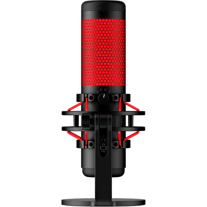 USB мікрофон Quadcast - професійний студійний мікрофон для стрімінгу та подкастів