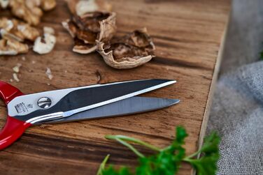 Кухонні універсальні ножиці ZWILLING 20 см, нержавіюча сталь, сріблясті, багатофункціональні, виробництво Німеччина