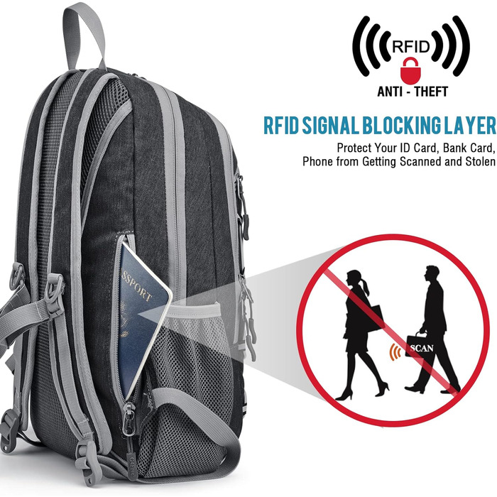Small Backpack 12L/20L Unisex Daypack Lightweight Travel Backpack Hiking Backpack Trekking Backpack for Hiking and Cycling