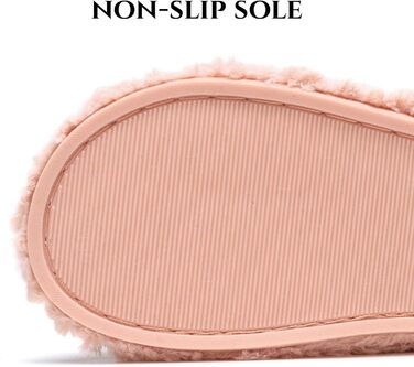 Жіночі плюшеві халапи (тапочки) SmarTigi, зимові, теплі, м'які, з антиковзким покриттям, рожеві (42/43 EU)