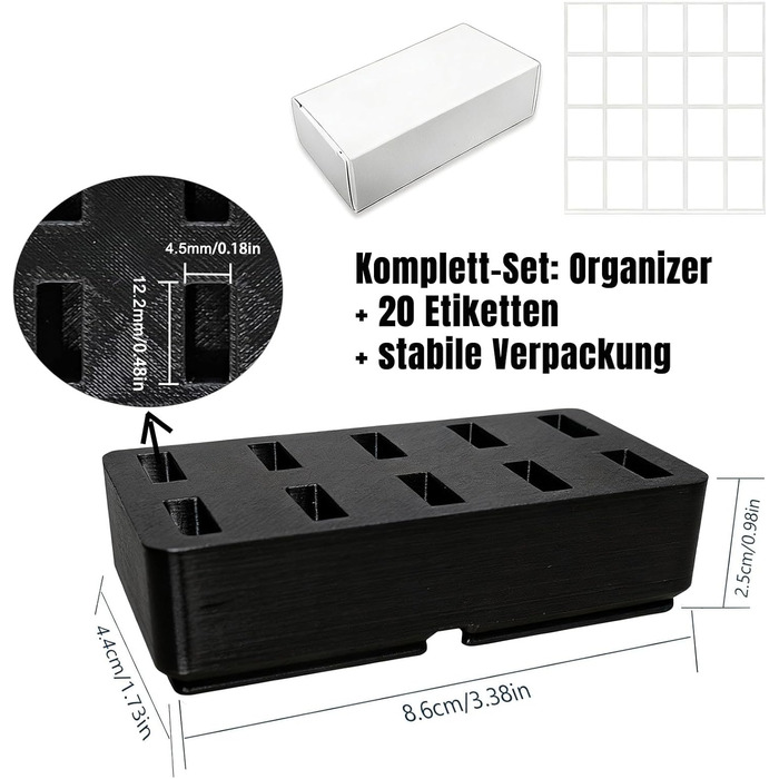 Організатор для USB-накопичувачів TATMOHIK: сумка-чохол для 10 USB-флешок, аксесуарів, USB-станція