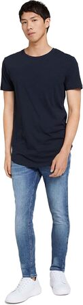 Джинси чоловічі TOM TAILOR Denim Culver Skinny, блакитний (29W/36L, 10118)