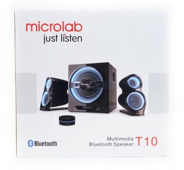 Акустична система 2.1 Microlab T10, 32 Вт, чорна