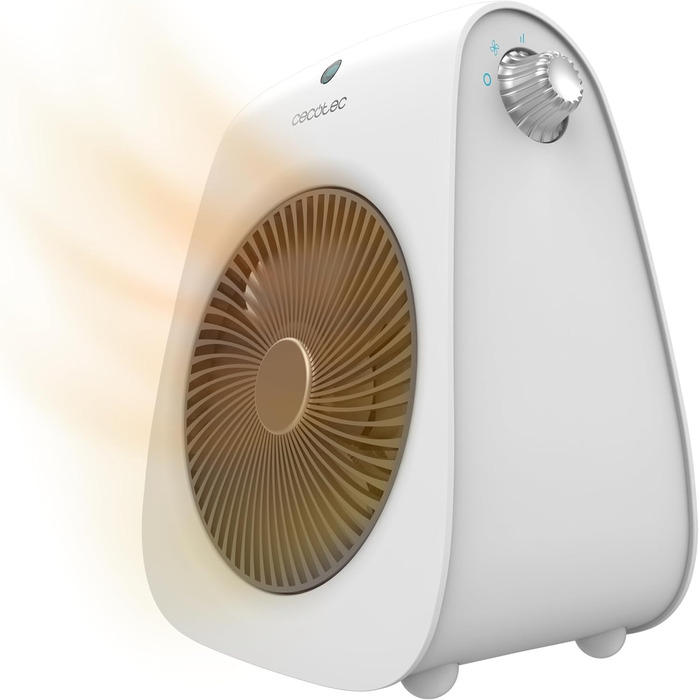 Електричний обігрівач Cecotec ReadyWarm 2000 Max Force: 2000 Вт, 2 режими, 3 функції, захист від перегріву, 20 м²