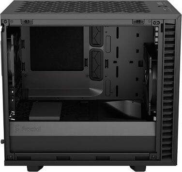 Корпус для ПК Fractal Design Define 7 Nano Black - Mini ITX, тиха система, скло, чорний