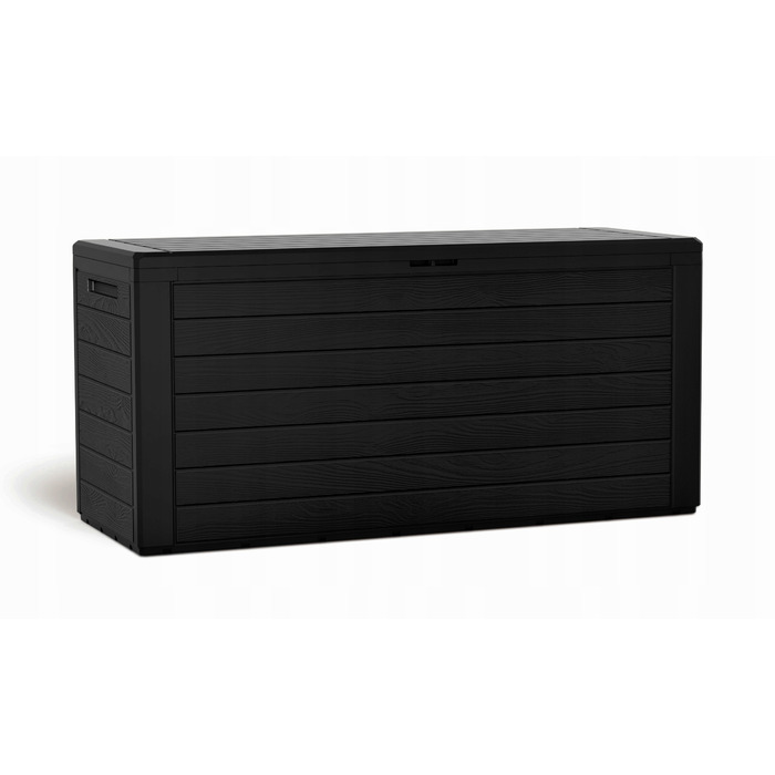 Садова скриня WOODEBOX 280л, антрацит - Prosperplast MBWL280-S433