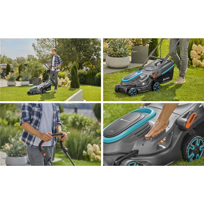 Електрична газонокосарка Gardena 1800 Вт, 45 л