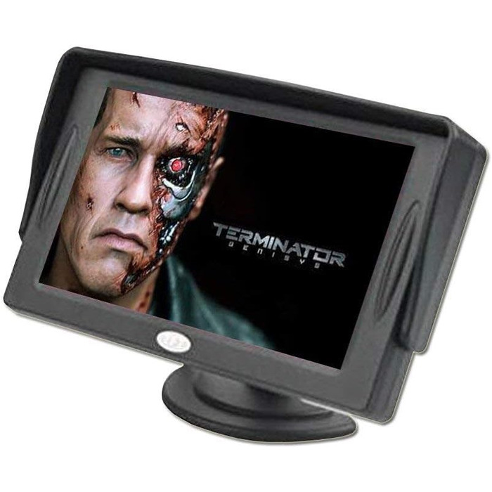 Sunvalleytek 10,92 см LCD TFT монітор-дзеркало для авто з камерою заднього виду