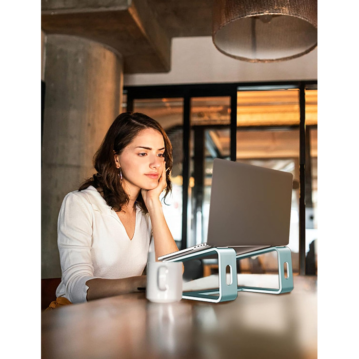 Підставка для ноутбука Soundance, алюміній, ергономічна, 10-15.6 дюймів