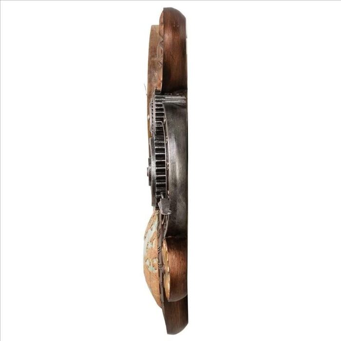 Design Toscano Sculptural Wall Clock, Dimensions: 5 x 15 x 44.5 cm (Gear Clock)