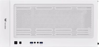 Корпус Thermaltake TG RGB ATX з темперованим склом | 120мм вентилятор | Чорний (H570 ARGB, Snow)