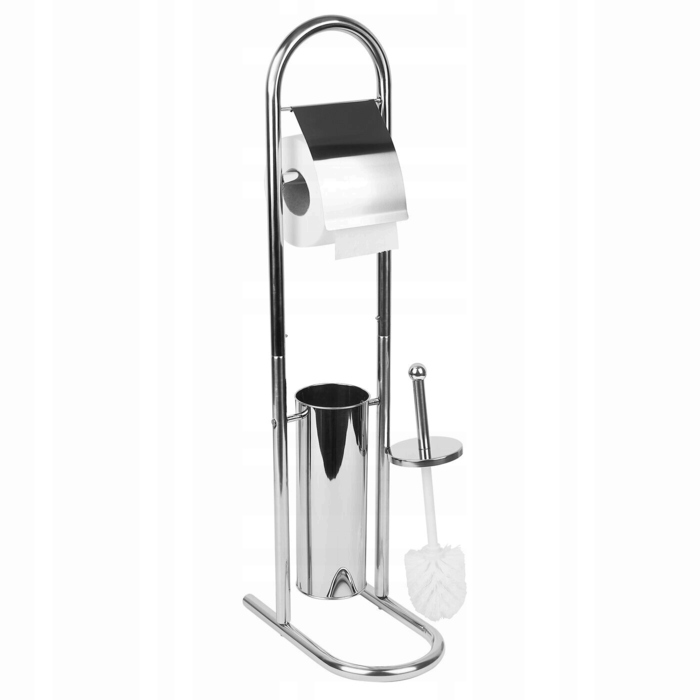 Набір аксесуарів для ванної кімнати Artgos, нержавіюча сталь, сірий глянцевий