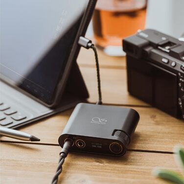 Shanling H0 - Портативний ЦАП/підсилювач, для ПК, ноутбуків, геймінгу, без акумулятора, 32-біт/768kHz DSD256, 3.5mm/4.4mm виходи