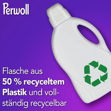 Рідкий засіб для прання кольорових речей Perwoll Color, технологія Dreifach-Renew для відновлення кольорів та волокон, 1.35 л (набір 8 шт, 160 прань)