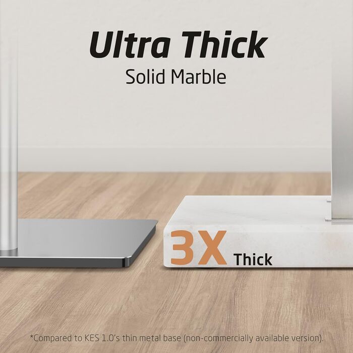 Підставка для рушників подвійна, настільна, з нержавіючої сталі, з мармуровою основою, 84 см, BTH217-2