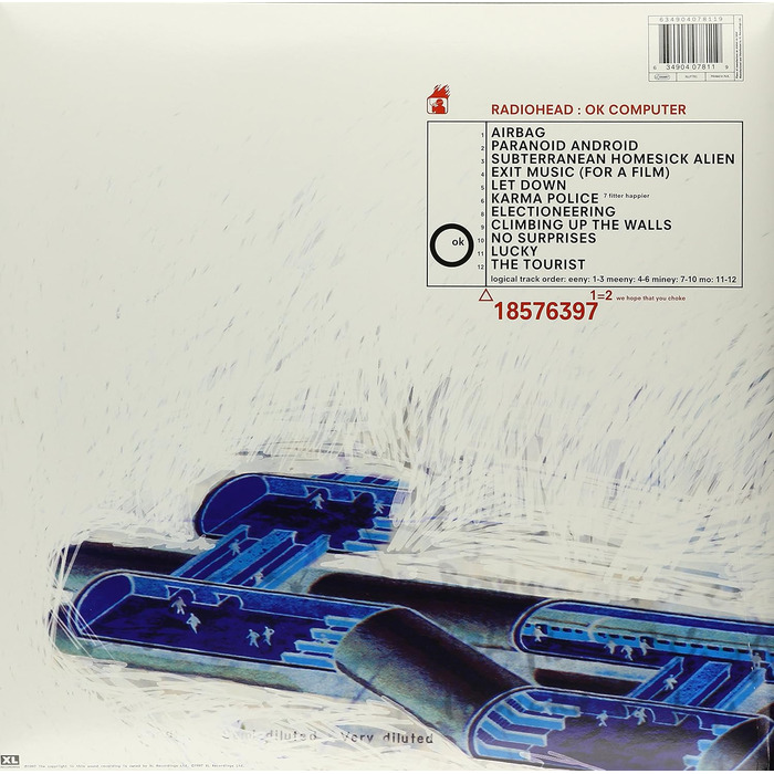 Ok Computer - Radiohead [Вінілова платівка LP] - Оригінальне видання