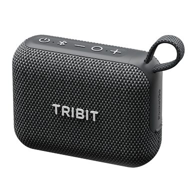 Tribit PocketGo Mini: Водонепроникна Bluetooth колонка IP68, 20 год, Bluetooth 6.0, потужний звук, EQ, TWS, чорний