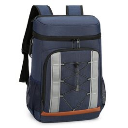 Ізольований рюкзак-холодильник, 30 л, велика місткість, ланч-рюкзак, термо-рюкзак для пікніка, міцний, легкий, сумка-холодильник для відпочинку на природі, пляжу, пікніка, кемпінгу (блакитний)