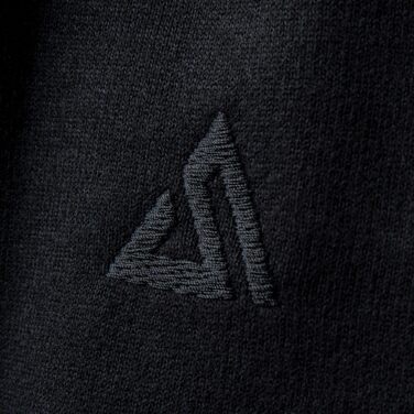 Чоловічий худі Spitzbub з капюшоном, чорний, розмір XL. Стильний дизайн, капюшонний пуловер