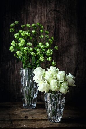 Ваза Nachtmann Quartz з кришталевого скла, 16 см, для квітів, стіл, миття в посудомийній машині