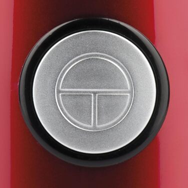 Кавомолка Ferrari G20076 CafExpress: потужність 150 Вт, подрібнювач спецій та кави, функція Pulse, нержавіюча сталь, червона